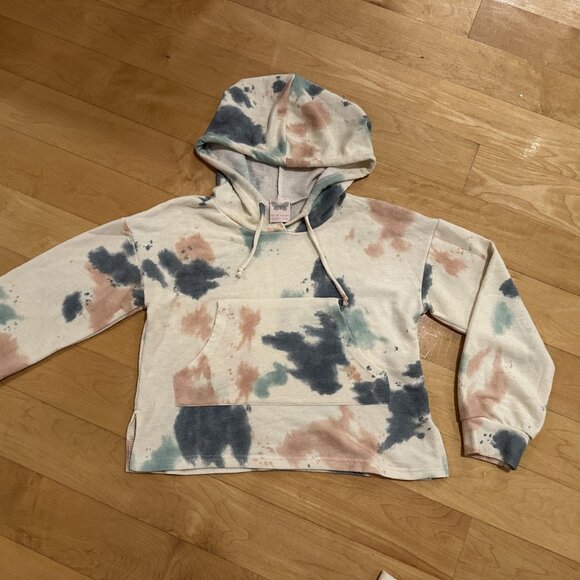 Girls Tie Dye Sweatshirt Hoodie - Picture 1 of 1